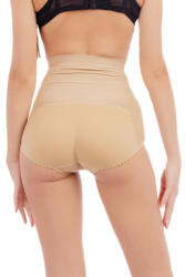 zenifique Burtiera modelatoare cu talie inalta, chilot cu push up, material respirabil, bej (Marime: L) (ZEN-289_L_bej)