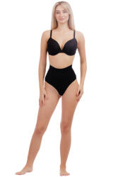 zenifique Lenjerie modelatoare tip burtiera cu chilot tanga, talie medie, 4 tije flexibile pentru sustinere, material elastic si respirabil, zenifique, negru (Marime: XL) (ZEN-530_XL_black)