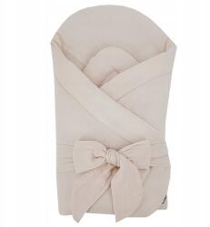 EKO Muszlin pólya bélelés nélkül Beige 75x75 cm (RO-37 BEŻ)