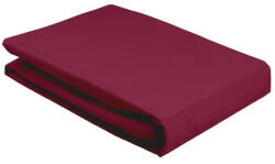  Billerbeck ELEGANTE jersey gumis lepedő bordó szín 140-160x200 cm