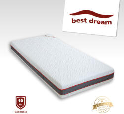 Best Dream COOL MEMORY 200x200 cm prémium kategóriás 2 oldalas matrac hűsítő, verejtékezést gátló COOL GEL-LATEX kényelmi réteggel