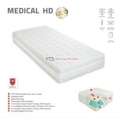 Best Dream MEDICAL HD - prémium, hard/keményebb fekvésű, gerinckímélő ortopedikus hideghabmatrac 200x200 cm