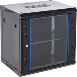 AsyTech Rack perete 12U 19' 600x450, negru, seria economica - ASYTECH Networking ASY-12U-6045WL (ASY-12U-6045WL)