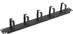 AsyTech Organizator metalic cabluri, 1U, 5 inele - ASYTECH Networking ASY-CM-1U5RM (ASY-CM-1U5RM)