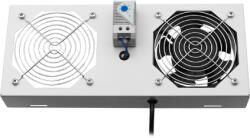 AsyTech Modul 1 ventilator pentru rack SBW/EXIP55 19', cu termostat, RAL 7035 - ASYTECH Networking ASY-FAN-EXIP55-THM-1F (ASY-FAN-EXIP55-THM-1F)