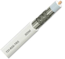 TSY Cablu coaxial RG 6 TRISHIELD, 305m, alb TSY-RG6-TRIS (TSY-RG6-TRIS) - proton