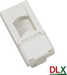 DLX Panel cu o fereastra Keystone Jack 45x22.5 mm - DLX DLX-245-50 (DLX-245-50)