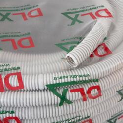 DLX Tub flexibil (copex) D20, Halogen free, ignifug, cu fir tragere, rola 100 metri - DLX CRP-869-20 (CRP-869-20)