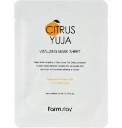 Farmstay Citrus Yuja Vitalizing Mask Sheet FarmStay arcmaszk 23ml (6610)