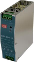 MEAN WELL Sursa de alimentare in comutatie, 48V / 2.5A, sina DIN - MEAN WELL EDR-120-48 (EDR-120-48)
