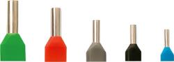 Plastim Terminale izolate cu capat dublu, sectiune transversala 2x2.5mmp, 250buc/set PKY-22025 (PKY-22025)