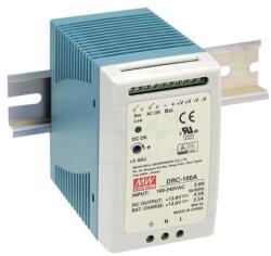 MEAN WELL Alimentator pulsatoriu pentru şină DIN 96, 6W 4, 5A (DRC-100A)