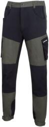 LAHTI PRO Pantaloni de lucru Lahti PRO M verde-negru, elastici, cu buzunare multiple (L4053802)