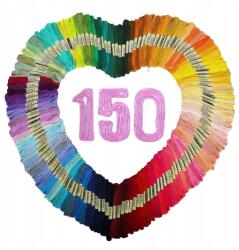 Hobby&home Mulina Mulin Készlet 150db-os Mulin Cérna Hímző Karkötő