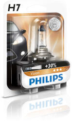 Philips Bec auto halogen pentru far Philips Vision +30% H7 55W 12V 12972PRB1 (AC4949)