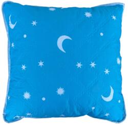 Ralex Pucioasa Pernă matlasată 40x40 cm, Model Stele și Lună Bleu (300.99-bleu)