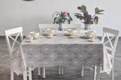 Ralex Pucioasa Față de masă rotundă 160 cm antimurdărire, Elegantă Gri (500.110-91796) Fata de masa