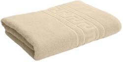 Ralex Pucioasa Prosop baie de fata 50x90 cm Bumbac 100%, Greek Border 500 grame/mp, Crem (100.280-crem) Prosop