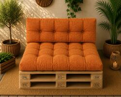 Ralex Pucioasa Set perne grădină Pallet Soft Seating 80x120 cm Portocaliu (14) (400.432-111580)