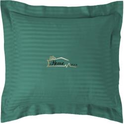 HomePuls Față de pernă Damasc policoton dunga 1 cm, 70 x 70 cm și tiv cu bordură 3, 5 cm, Verde (CPF.134-verde) Lenjerie de pat
