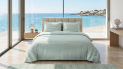 Ralex Pucioasa Lenjerie pat Ranforce 1 persoană cu husă, Cotton Pro Bumbac 100%, Zen Life Green, Pucioasa (400.160-109286) Lenjerie de pat