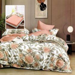 Ralex Pucioasa Pachet economic lenjerie pat dublu Finet 6 piese cu husă la saltea + 2 perne matlasate 50x70 cm + pilotă 200x215 cm primăvară toamnă HF6P302 (20.SH-HF6P302) Lenjerie de pat