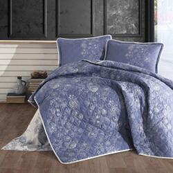 Clasy Cuvertura matlasata pat dublu, 240x260 cm si 2 Fete perne 50x70 cm, Clasy Mov NALA V2 (300.158-nala-v2)