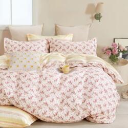 Ralex Pucioasa Lenjerie pat o persoana Percale imprimat Bumbac 100%, 3 piese, cearsaf pat 160x240 cm, pilota 150x220 cm, fata perna 50x70 cm, Floricele marunt (300.39-PRC193) Lenjerie de pat