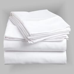 Ralex Pucioasa Cearșaf de pat Ranforce Alb 240 x 260 cm (300.109)