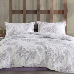 Ralex Pucioasa Lenjerie pat Ranforce Cotton Pro Bumbac 100%, King Size, 6 piese Buchet floral Mov RCP59 Ralex Pucioasa (400.163-105306) Lenjerie de pat