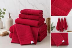 Ralex Pucioasa Prosop baie 50x90 cm Luxury 100% Bumbac Lux 600 gr. /mp, Roșu (400.610-102944) Prosop