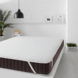 Ralex Pucioasa Protecție saltea pat 180x200 cm matlasată ultrasonic imperial impermeabilă, Alb, Pucioasa (ALX.43)