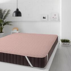 Ralex Pucioasa Protecție pat matlasată ultrasonic imperial impermeabilă pentru saltea de 90x200 cm sau 100x200 cm Roz (alx.40-roz)