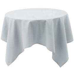 Ralex Pucioasa Față de masă rotundă 320 cm Bumbac 100%, tratat cu teflon, Albă (500.115-1167) Fata de masa