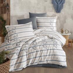 Clasy Lenjerie de pat dublu Bumbac Ranforce Boutique 4 piese, cearsaf pat 240x260 cm, pilota 200x220 cm, 2 fete perne 50x70 cm, Clasy Gri EVA (300.290-eva) Lenjerie de pat