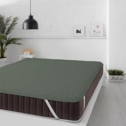 Ralex Pucioasa Protecție pat matlasată ultrasonic imperial impermeabilă pentru saltea de 140x200 cm Gri Închis (alx.41-gri-inchis)