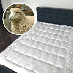 Ralex Pucioasa Protecție saltea pat 160x200 cm, umplutură de lână, matlasata 100% naturală, Pucioasa (PRL160)
