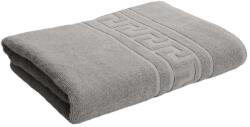 Ralex Pucioasa Prosop baie de fata 50x90 cm Bumbac 100%, Greek Border 500 grame/mp, Gri (100.280-90640) Prosop