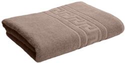 Ralex Pucioasa Prosop baie de corp 70x140 cm Bumbac 100%, Greek Border 500 grame/mp, Bej Cappuccino (100.279-bej) Prosop