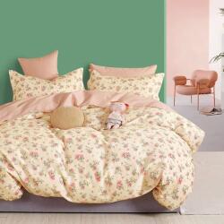 Ralex Pucioasa Lenjerie de pat dublu king size Percale imprimat Bumbac 100% 6 piese cearsaf pat 240x260 cm, pilota 200x230 cm, 2 fete perne 50x70 cm, 2 fete p (300.13-PRC91) Lenjerie de pat