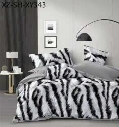 Ralex Pucioasa Pachet economic lenjerie pat dublu Finet 6 piese cu husa la saltea + 2 perne matlasate 50x70 cm + pilota 200x215 cm primavara toamna Animal Pri (20.SH-104766) Lenjerie de pat
