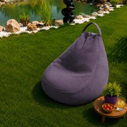 Ralex Pucioasa Fotoliu Bean Bag Interior-Exterior, diametru 75 cm, umplută cu fulgi de poliuretan, Lila Iris (3.1) (400.806-111642)