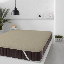 Ralex Pucioasa Protecție pat matlasată ultrasonic imperial impermeabilă pentru saltea de 90x200 cm sau 100x200 cm Bej Kaki (alx.40-bej-kaki)