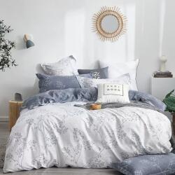 Ralex Pucioasa Lenjerie pat dublu extra large Percale imprimat Bumbac 100%, 6 piese, cearșaf pat 240x260 cm, pilotă 200x230 cm, 2 fețe pernă 50x70 cm și 70x70 (300.13-PRC151) Lenjerie de pat