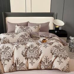 Ralex Pucioasa Lenjerie de pat o persoana Percale imprimat Bumbac 100% 3 piese cearsaf pat 160x240 cm, pilota 150x220 cm, fata perna 50x70 cm, Imprimeu Elegan (300.39-PRC115) Lenjerie de pat