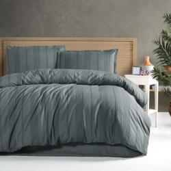 Clasy Lenjerie de pat dublu Bumbac Ranforce Boutique 4 piese, cearsaf pat 240x260 cm, pilota 200x220 cm, 2 fete perne 50x70 cm, Clasy Gri ARAKIS V1 (300.290-arakis-v1) Lenjerie de pat