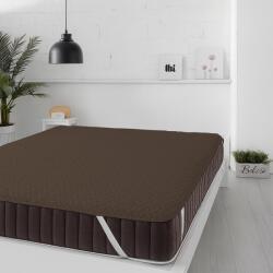 Ralex Pucioasa Protecție pat matlasată ultrasonic imperial impermeabilă pentru saltea de 200x200 cm Maro Închis (alx.63-maro-inchis)