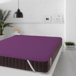 Ralex Pucioasa Protecție pat matlasată ultrasonic imperial impermeabilă pentru saltea de 200x200 cm Mov (alx.63-mov)