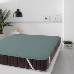 Ralex Pucioasa Protecție pat matlasată ultrasonic imperial impermeabilă pentru saltea de 200x200 cm Gri Deschis (alx.63-gri-deschis)
