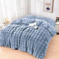 Ralex Pucioasa Patura Cocolino Spot 200x230 cm Evelyn, Albastru, Pucioasa (400.203-83357) Patura